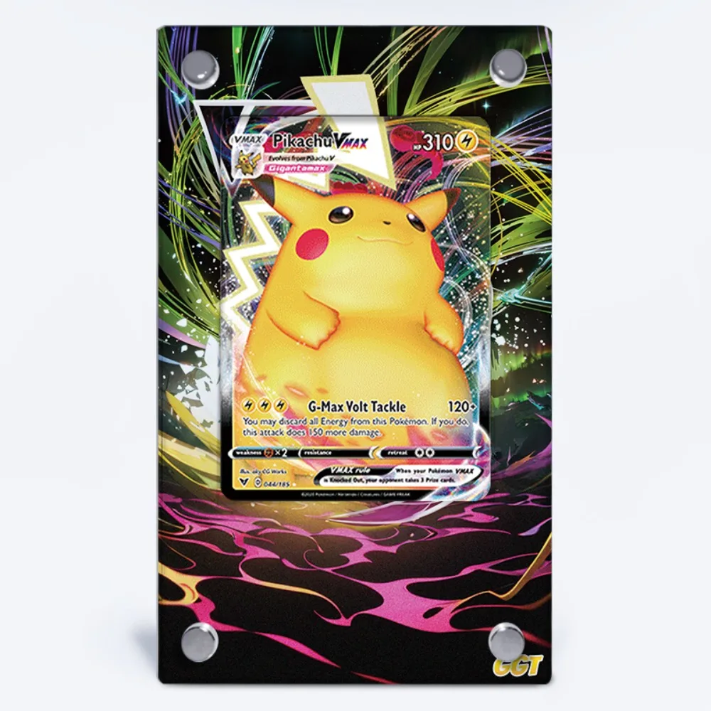 Фото Для аниме Pokemon Ptcg Giovanni Gloria Lusamine Roxie Piplup Wishiwashi акриловый защитный чехол для карточек настольный орнамент №3