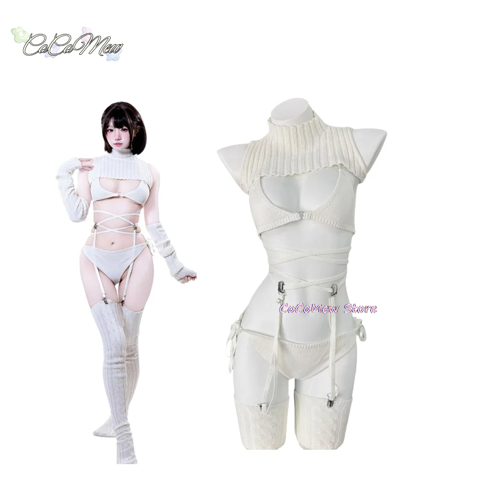 Аниме BOCCHI THE ROCK Косплей Gotoh Hitori Костюм Женский Сексуальный Черный Свитер Боди Socsk