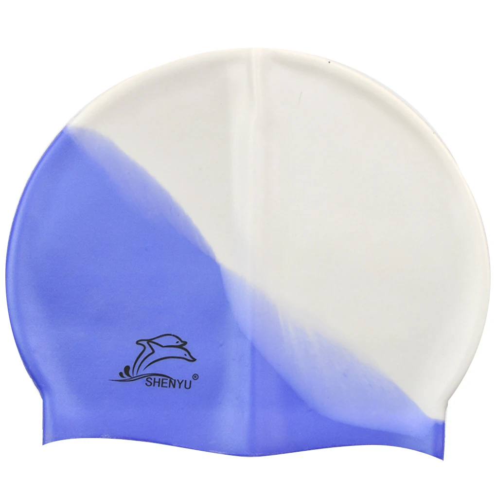 

Водонепроницаемая силиконовая шапочка для плавания, защитные шапочки для плавания, шапочка, крышка для взрослых, детей, детей