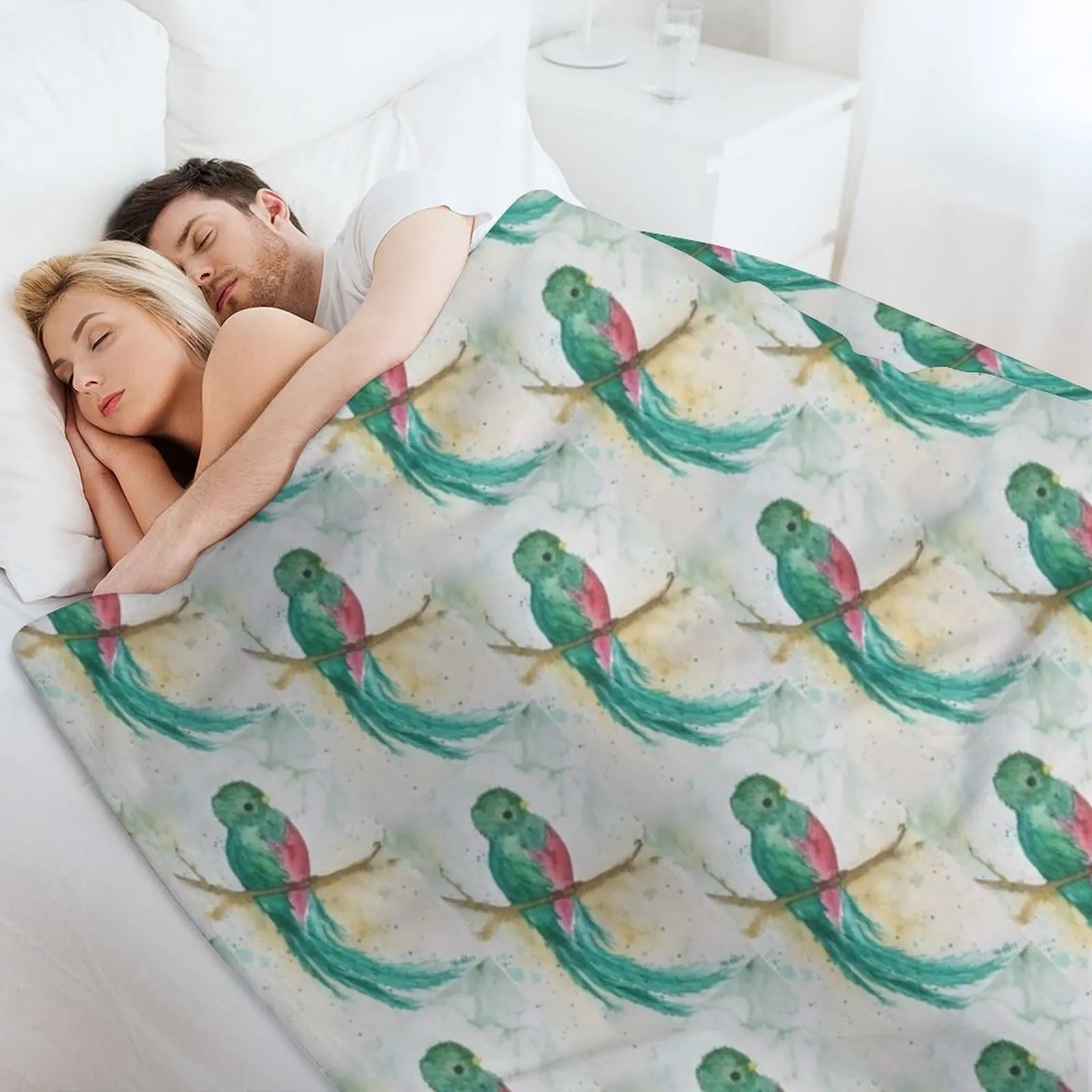 Одеяло Quetzal теплое для зимы одеяло пляжное одинарное