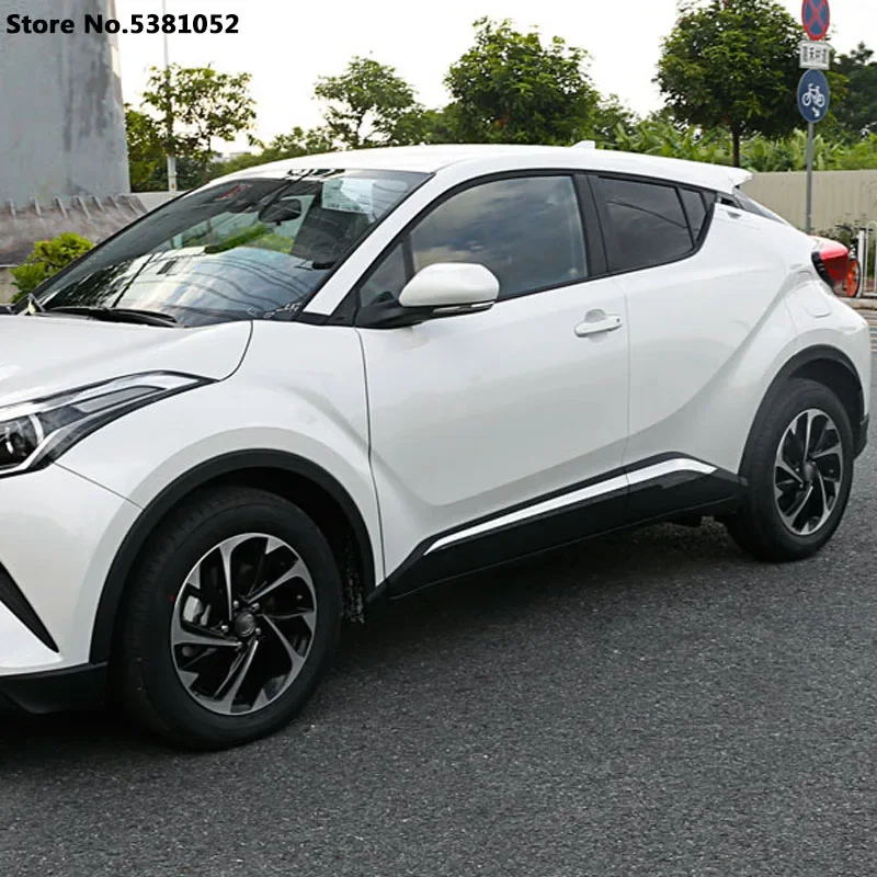 Хромированная полоса для боковой двери из АБС-пластика Toyota CHR C-HR 2021 2020 2017 2018 2019