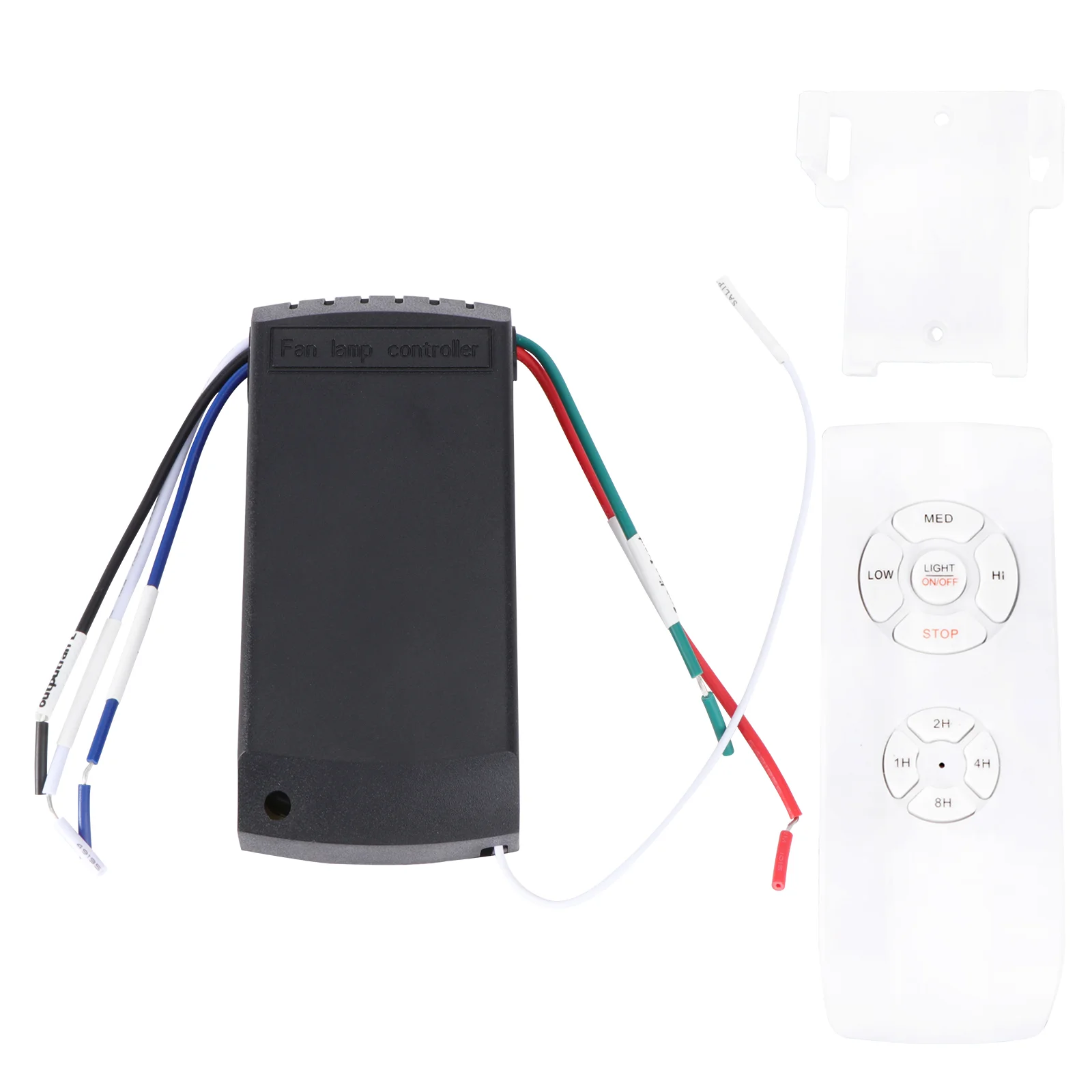 

Потолочный вентилятор, встроенный беспроводной переключатель, контроллер времени, встроенный диммер, ресивер без (белый)