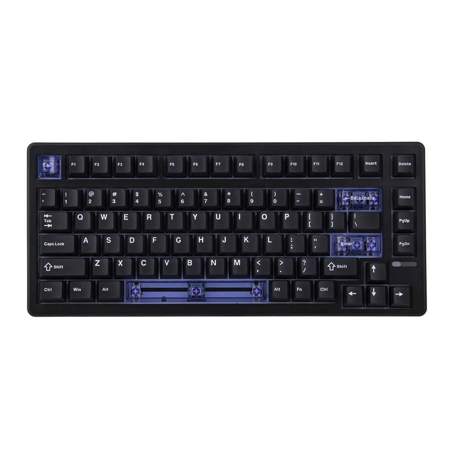 Фото EPOMAKER HE80 75% США QWERTY Layout Кремовая прокладка с возможностью горячей замены Проводная магнитная механическая клавиатура с эффектом Холла DKS SOCD для ПК/Mac №1