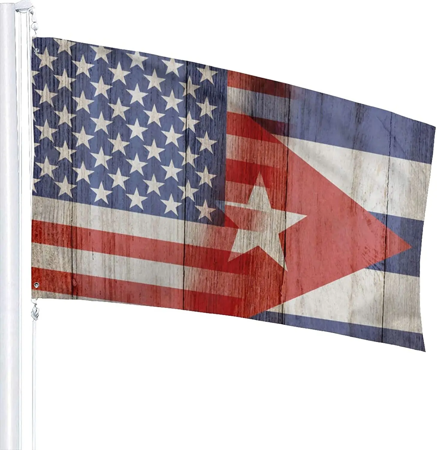 Флаги Кубы 3x5 футов флаг яркие цвета и устойчивые к выцветанию флаги полиэстер 3X5 |