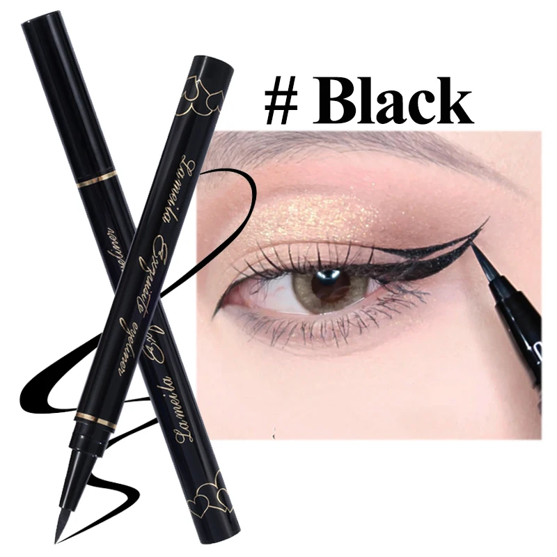 

Brown Black Liquid Eyeliner Pen Makeup Waterproof Long Lasting Non-smudge Quickily Drying Smooth Matte Eyeliner Eyes Cosmetic