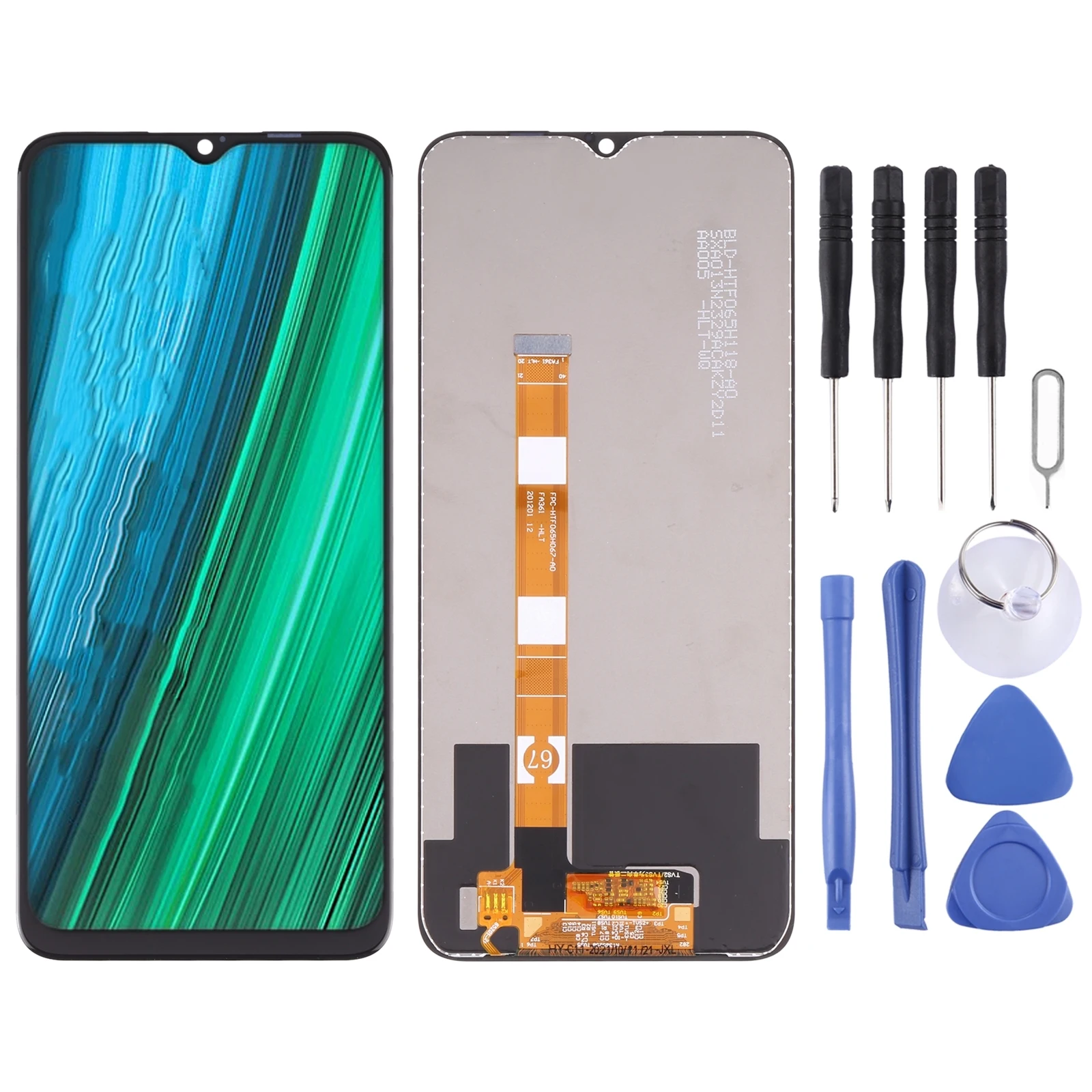 

LCD Screen and Digitizer Full Assembly for OPPO Realme Narzo 50A RMX3430