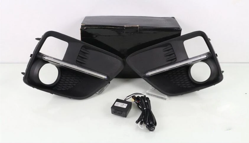 Автомобильные аксессуары бампер фара для Subaru WRX дневная 2015 ~ 2017y двигатель DRL