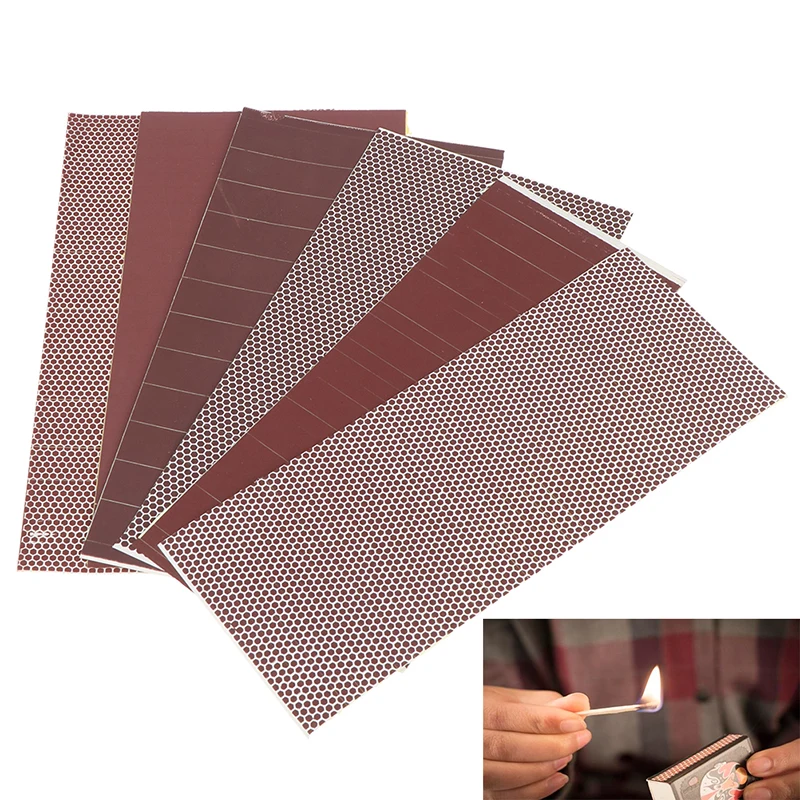 1 шт. наклейка для страйков спичек бумажная бумага с изображением пламени фосфора