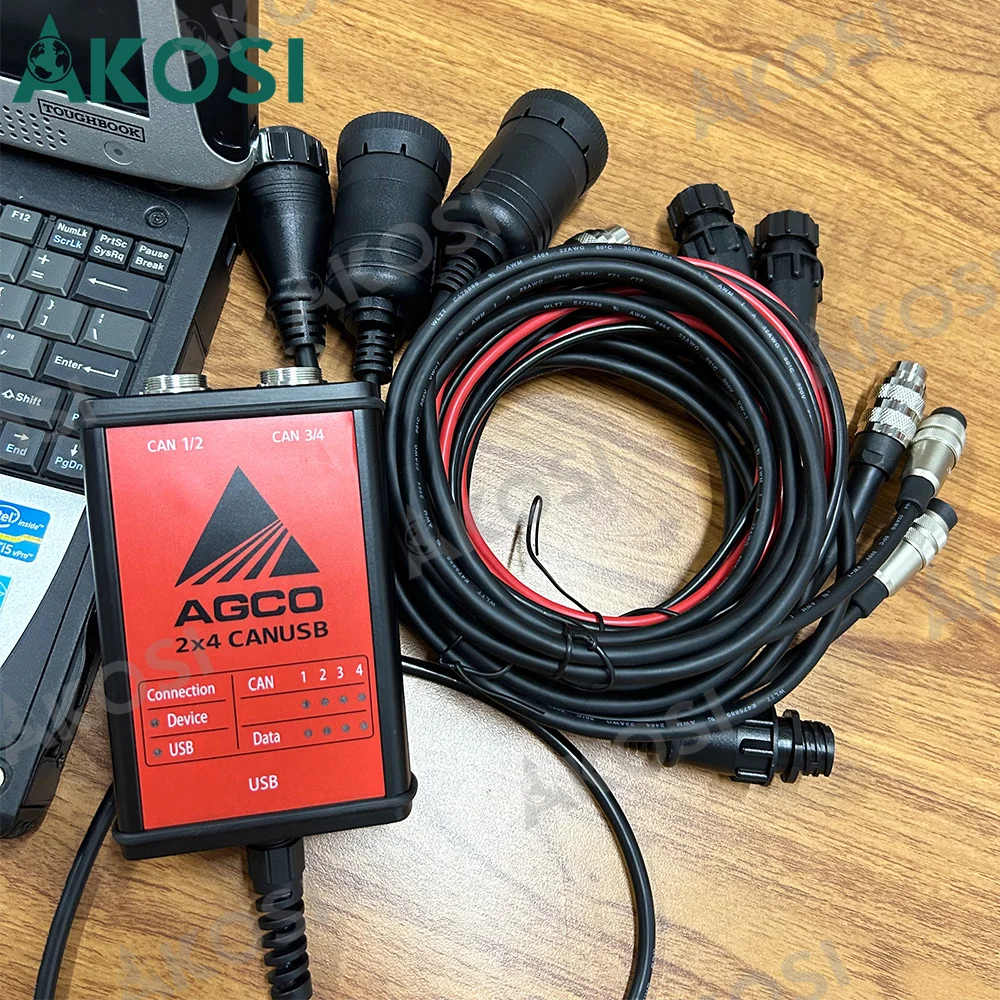 2023 OEM для AGCO сельскохозяйственного диагностического сканера для AGCO EDT CANUSB-интерфейса, сверхмощный телефон