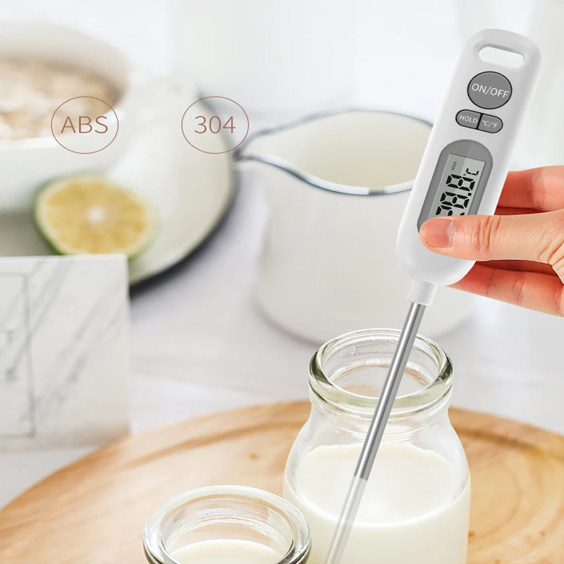 Цифровой термометр для мяса кухонный измеритель температуры с щупом