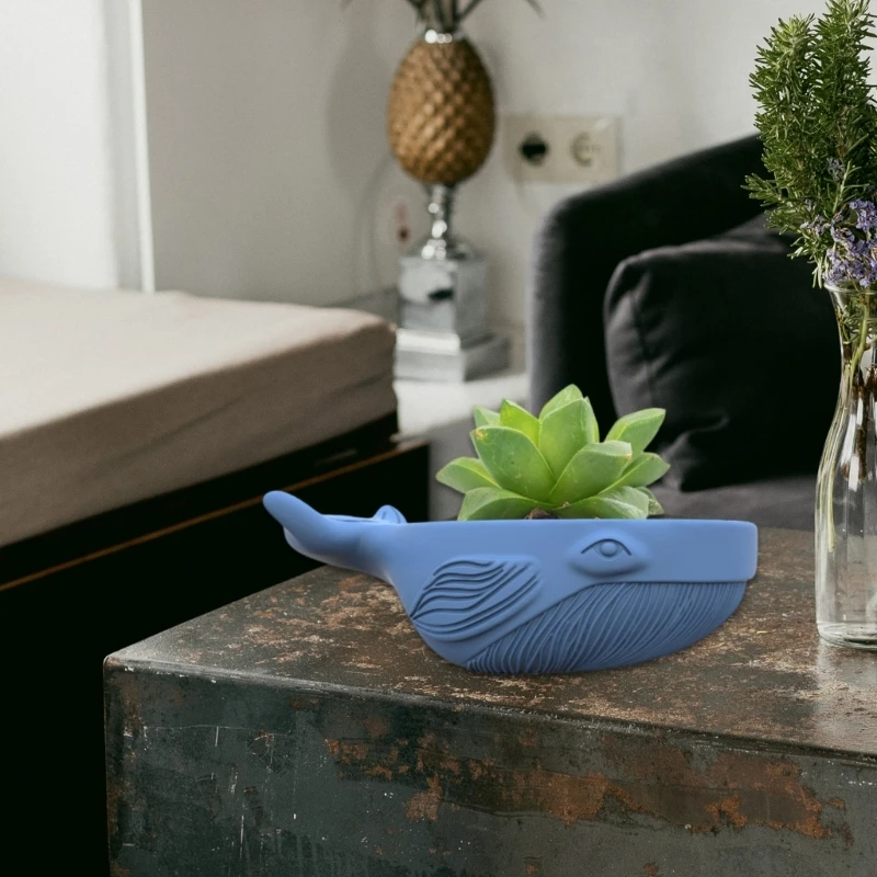 Силиконовые формы для подсвечников в форме кита эпоксидной смолы подсвечника