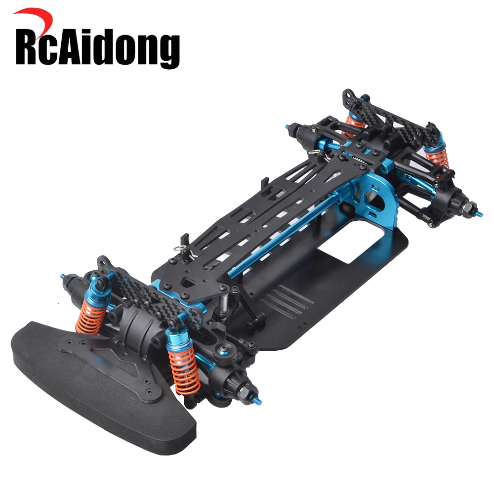 

RcAidong 1/10 Aluminium Alloy Chassis Frame Kit for tamiya TT01 DrIft Touring Car