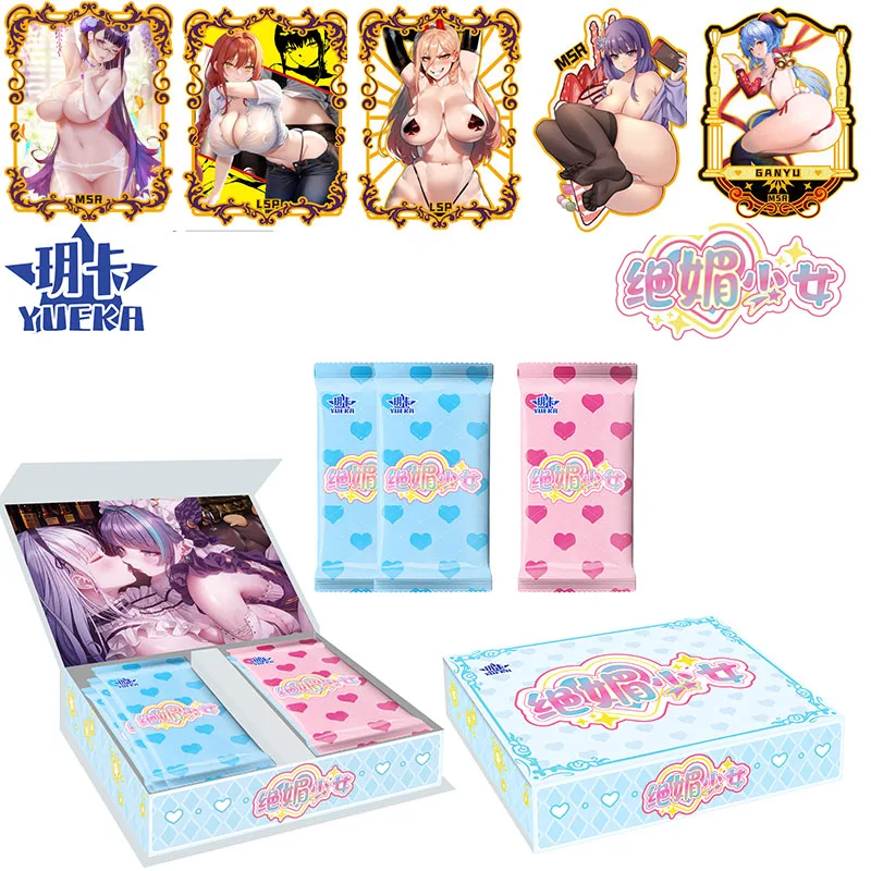 Великолепная девушка богиня история коллекции карт Аниме игры ролевые Кролик