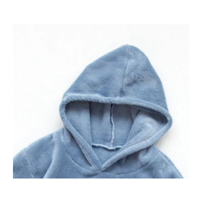 Women And Men Nightgown Suit Embroidery Exquisite Thicken Autumn Winter Keep Warm Hoodie Design Various Colors