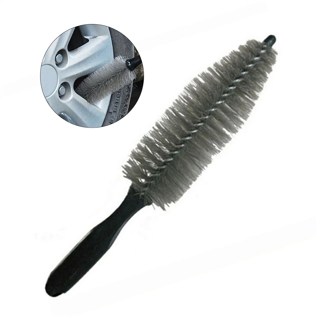

Wheel Hub Brush and Tire Brush Cleaning Tool for Car Auto Motorcycle Bike