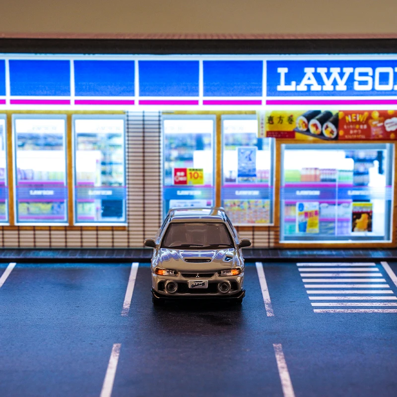 JKM 1/64 Игрушечная модель EVO IV Evolution 4 винтажная WRC ралли соревнование литые