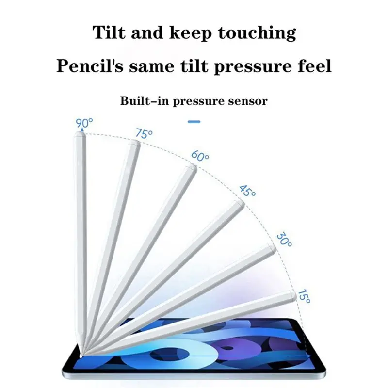 Отлично подходит для 8Nd Apple Карандаш Конденсаторная ручка Apple Tablet Сенсорная ручка iPad Ручка Магнитная поглощающая зарядка Ручка для рукописного ввода (art.: 3920d333dafbb) - 3920d333dafbb