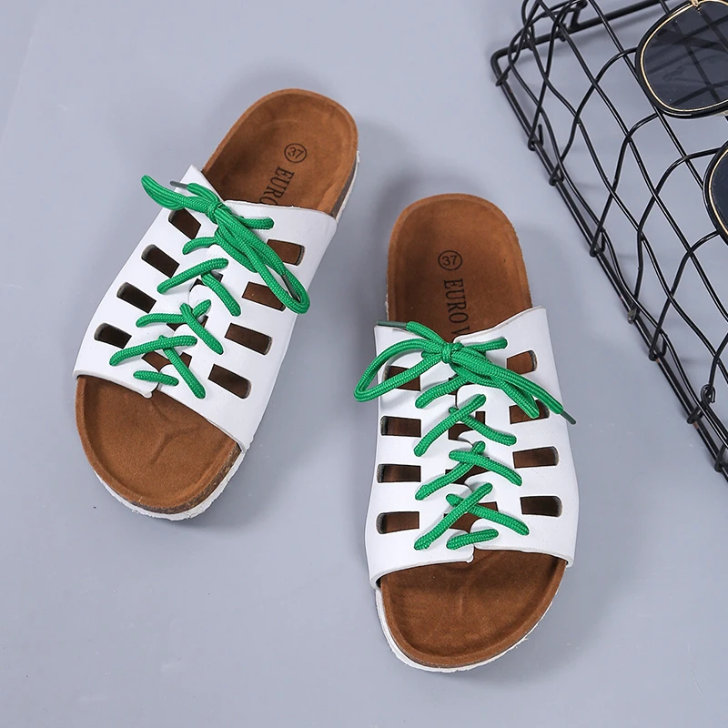 

Женские летние сандалии с открытым носком и ремешком через голову