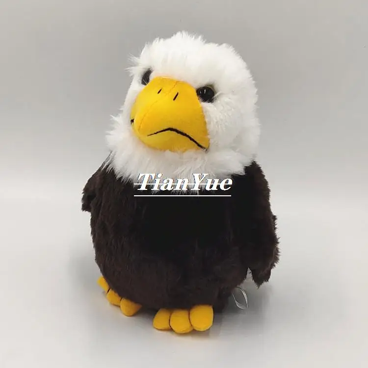 

Plush toy Cute hawk Animal Eagle poppy plush Children's Christmas Gift 18cm