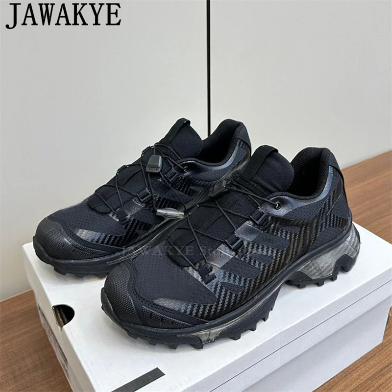 Женская летняя дышащая повседневная обувь на шнуровке