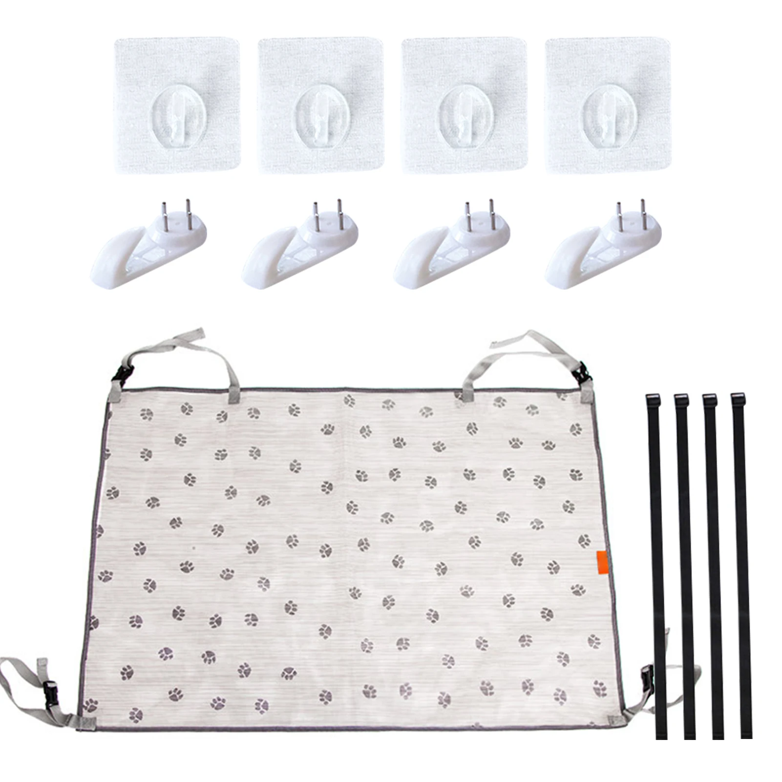 

Внутренняя отделка автомобиля сетка для домашних животных барьер полная защита для собак сетка практичный складной универсальный внедоро...