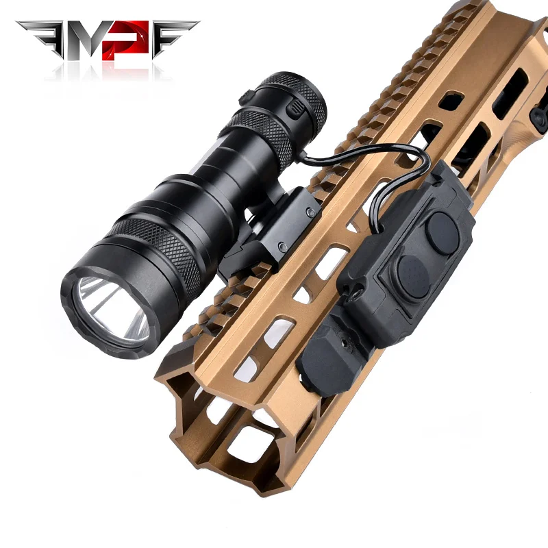 Tactiacl Flashlight REIN 1.0 Micro Kit Cloud Defensive Weapon Powerful Scout Light Fit 20mm Picatinny Rail AR15 Airsoft Rifle