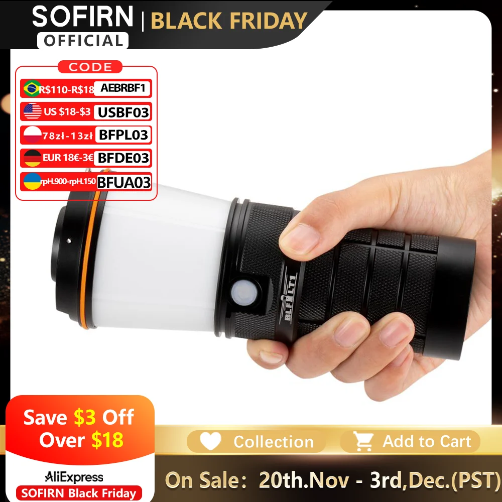 

Sofirn Anduril 2.0 LT1 USB C фонарь