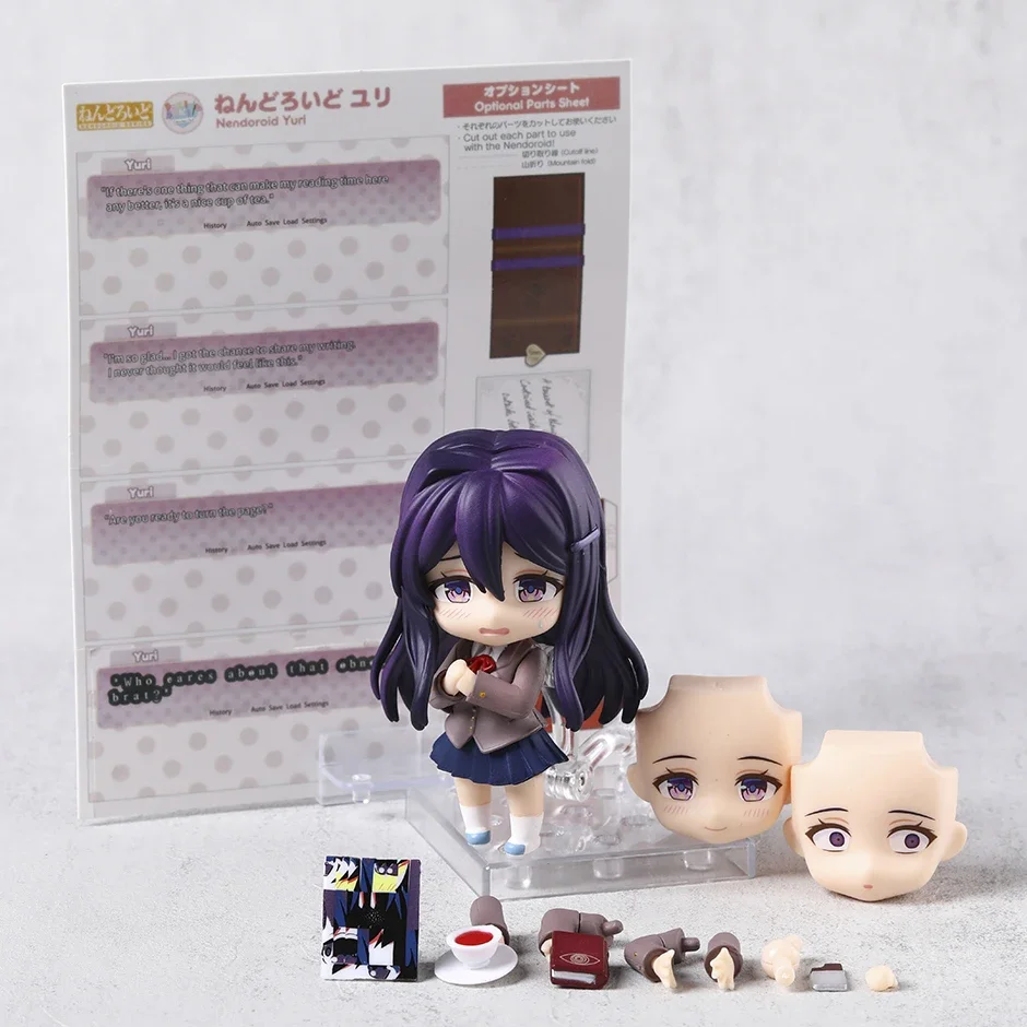 Доки Даки Литературный клуб! Юрий 2283 Подвижная сменная кукла Kawaii Коллекционная