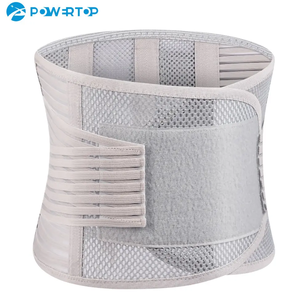 Waist Protective Belt Steel Plate Support Orthopedic Lumbar Back Support Belts Waist Trainer Corset Brace Support Pain Relief