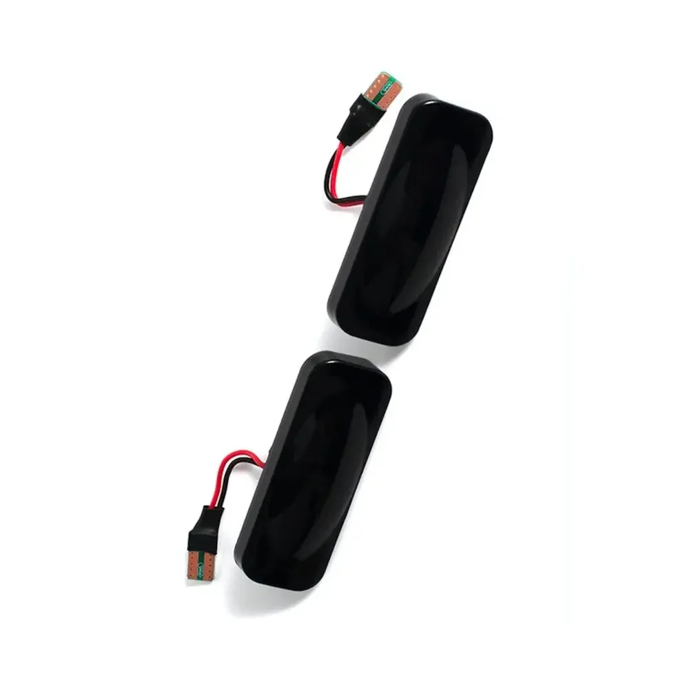 Светодиодный динамический сигнал поворота 2 шт. боковой маркер для крыла