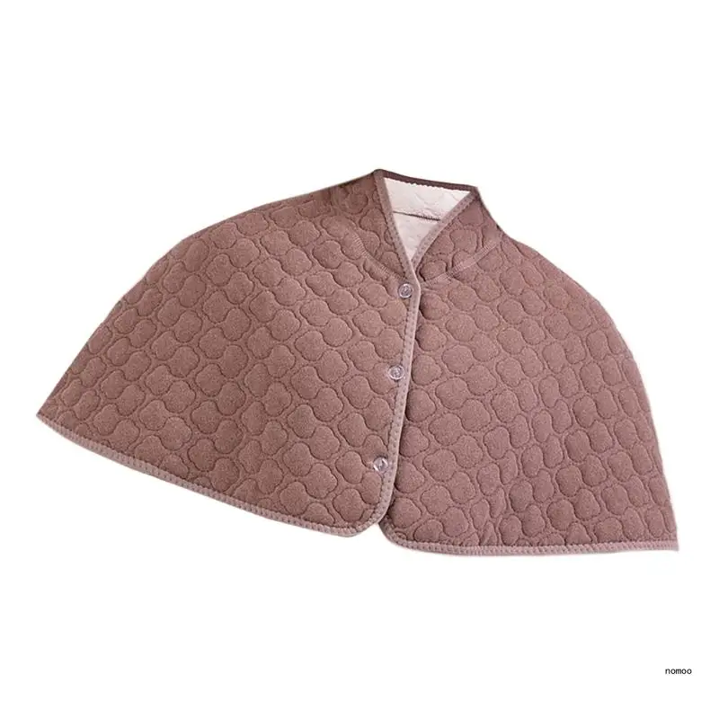 Женские накидки на пуговицах спереди шали короткие плащи флисовой подкладке