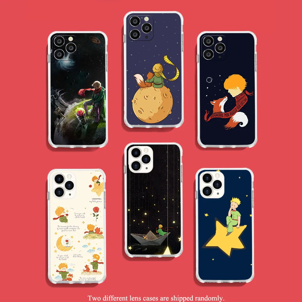 Фото UK-91 The Little Prince Soft чехол для OPPO VIVO Reno A17k A77s A78 Findx5 8t Y35 Y22s Y16 Y02s Y02 Y01 X80 V25 Pro №2