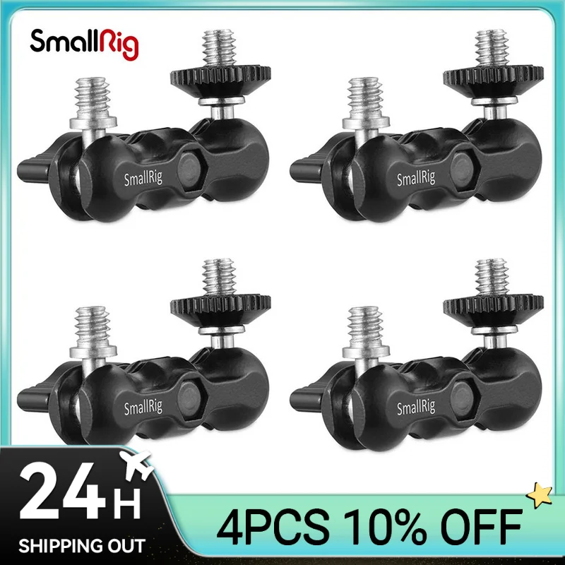 

Регулируемый универсальный магический рычаг SmallRig с небольшой шаровой головкой для монитора камеры светодиодный светодиодная подсветка с ...