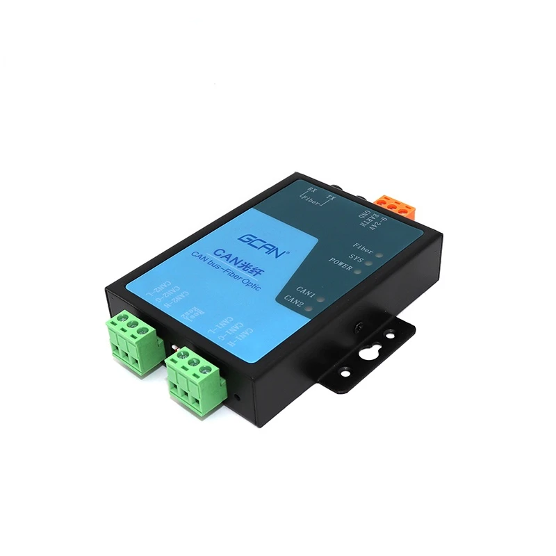 

Волоконно-оптический преобразователь данных с преобразователем электрического сигнала 2 канала CAN-интерфейс 1/2 волоконный адаптер и соединители + 9 ~ 30 В постоянного тока