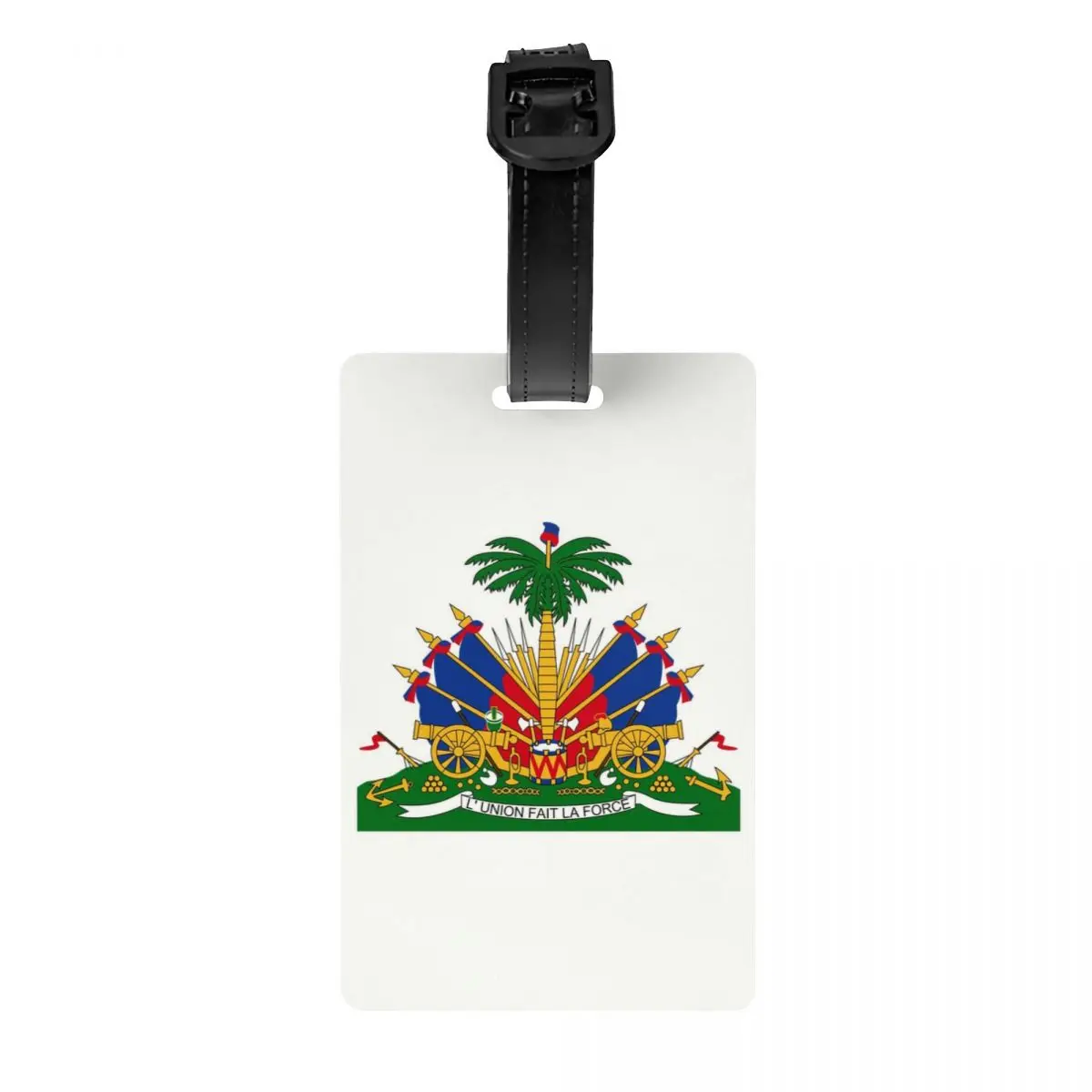 

Индивидуальная багажная бирка герба Гаити защита конфиденциальности гаитянские гордости багажные бирки для путешествий Сумка Этикетки чемодан