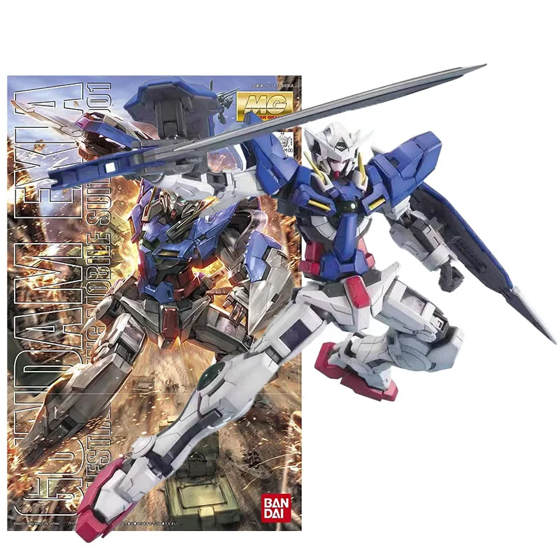 Оригинальный мобильный костюм Bandai Gundam 00 мг 1/100 стандартный режим зажигания в