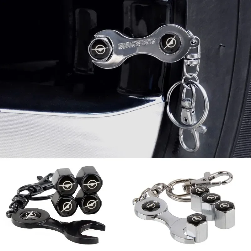 Car Styling Wheel Tire Valve Caps Cover with Keychain for HaiMa Logo M3 M8 M6 S7 S5 Family Freema Haima 1 2 3 7 Qiubite Happin