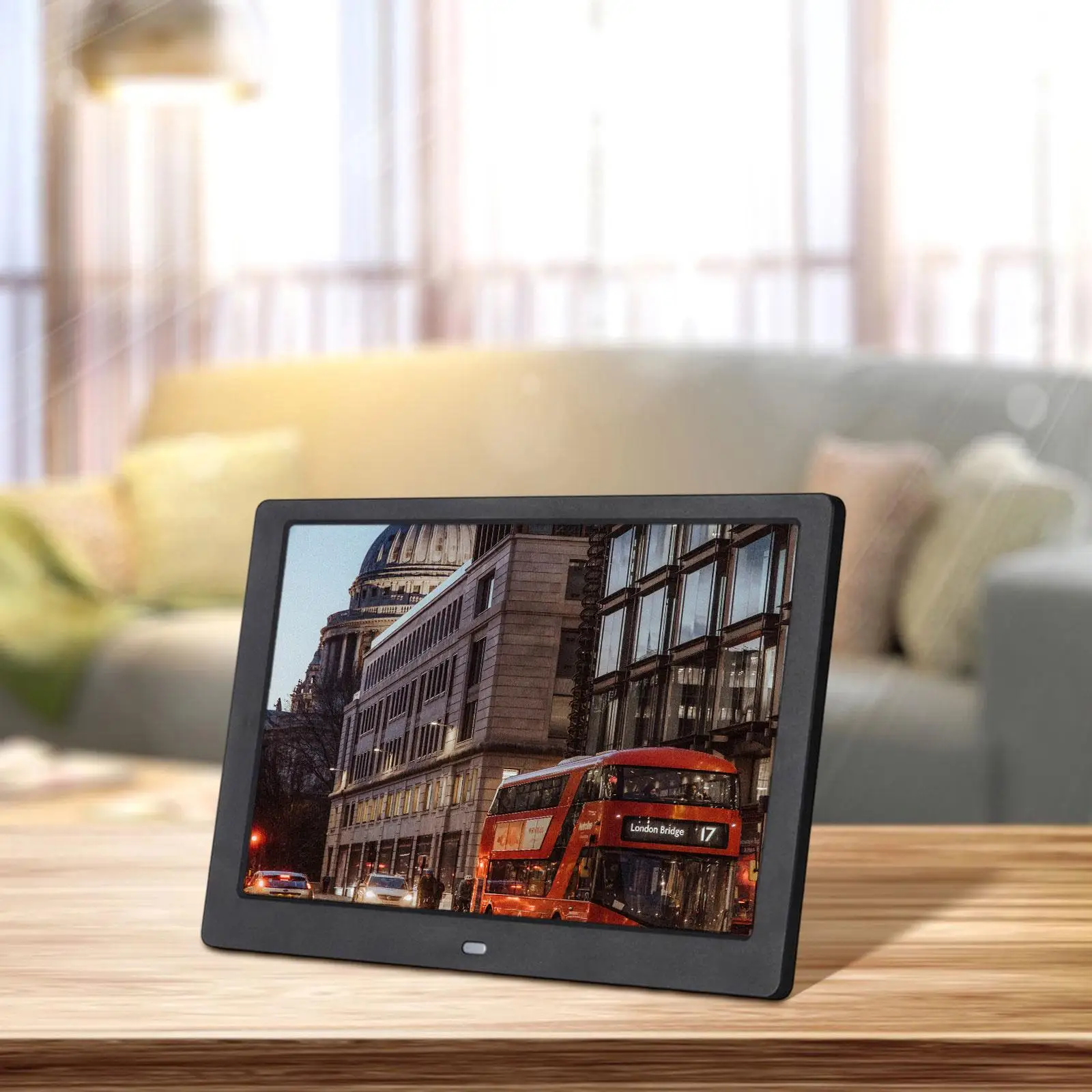 10-дюймовая цифровая фоторамка адаптер ЕС Plug and Play автоматическое вращение