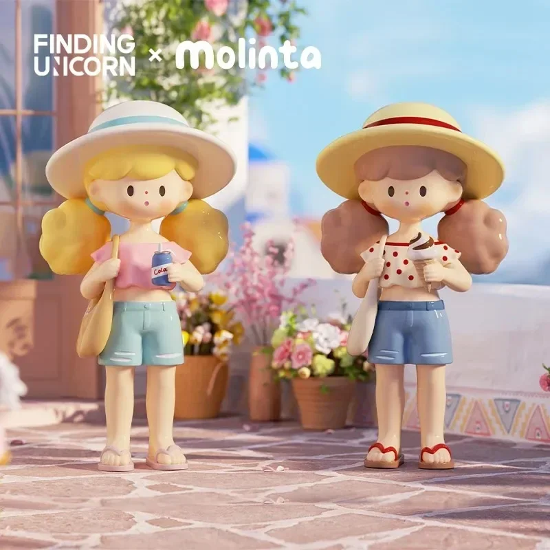 Коллекционная серия Finding Unicorn Molinta Minor Holiday: Оригинальные игрушки-сюрпризы в закрытых коробках, милые аниме-фигурки, украшения, подарки (art.: 3920d93d4e21b) - 3920d93d4e21b