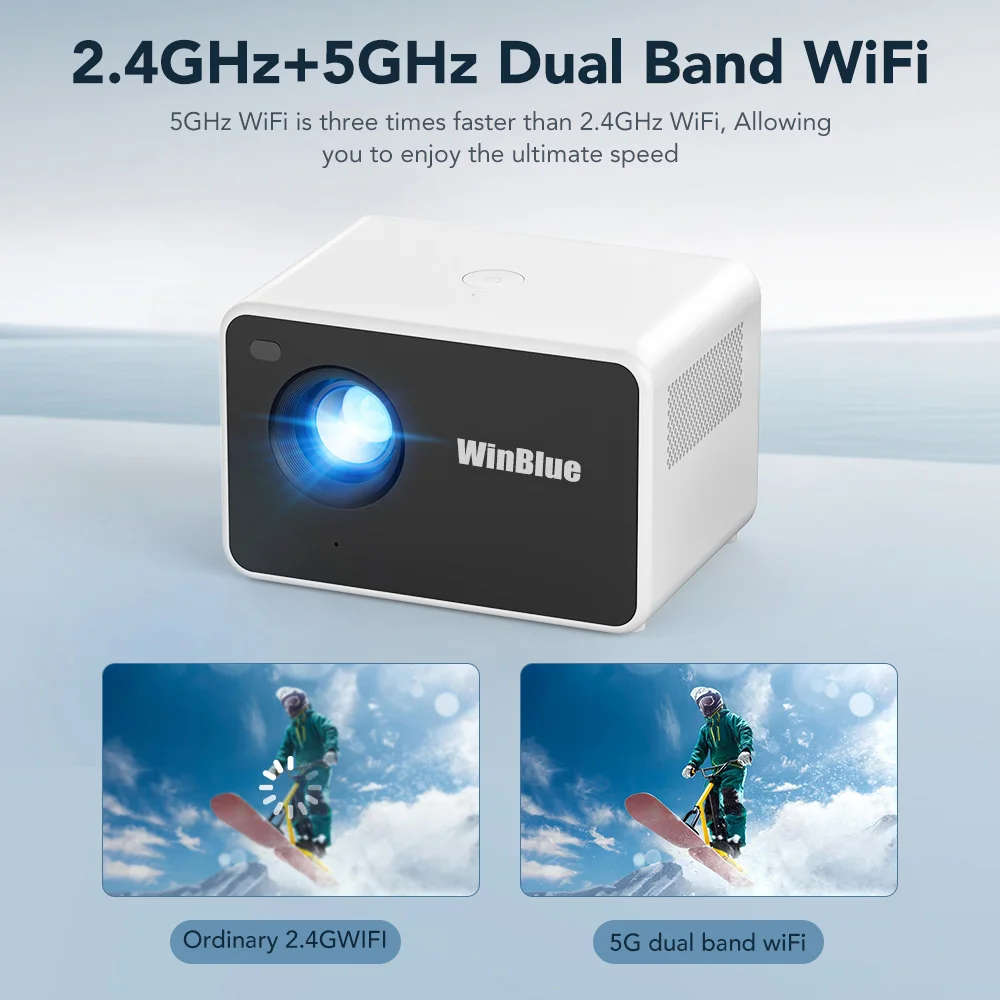 Портативный проектор WinBlue P2 1080P