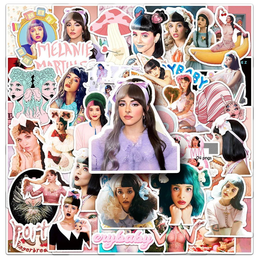 10/30/50 шт. забавные наклейки в стиле граффити Мелани мартини певицы украшение для