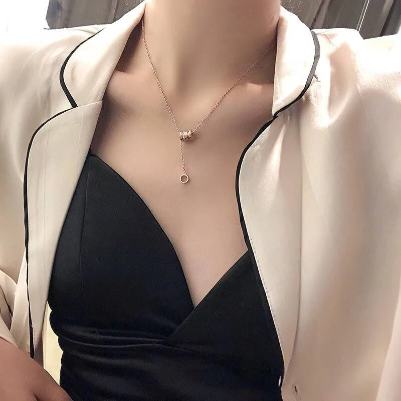 Новинка цепочка с подвеской для пар перекрестными краями Геометрическая