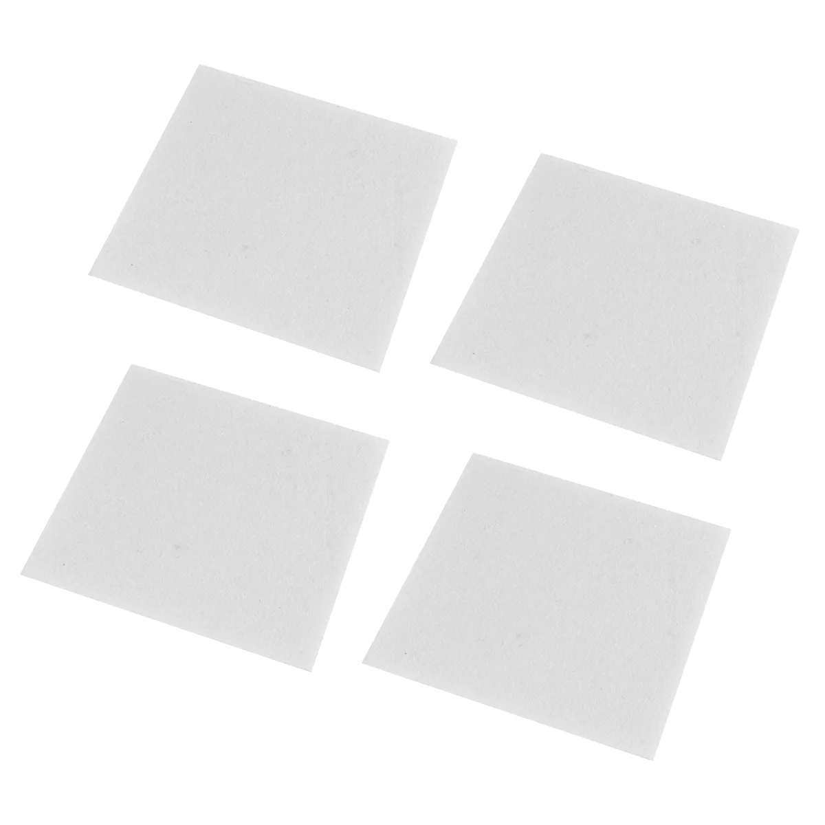 

30 Sheets Jewelry Tools Glass Hot Melt Paper Ceramic Fiber Square Pottery Lining Insulating Kiln White Microwave DIY