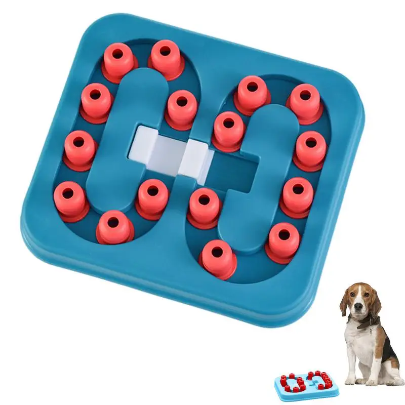 

Puppy Puzzle Treat Dispenser Interactive Puzzle Game Dog Toy Advanced Treat Dispenser For Puppy Dogs Cat Boredom Non-Slip Bottom