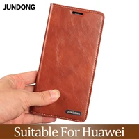 phone case for huawei p20 p30 p10 mate 20 10 lite pro p smart oil wax leather flip wallet bag for honor 8x max 9x back cover
