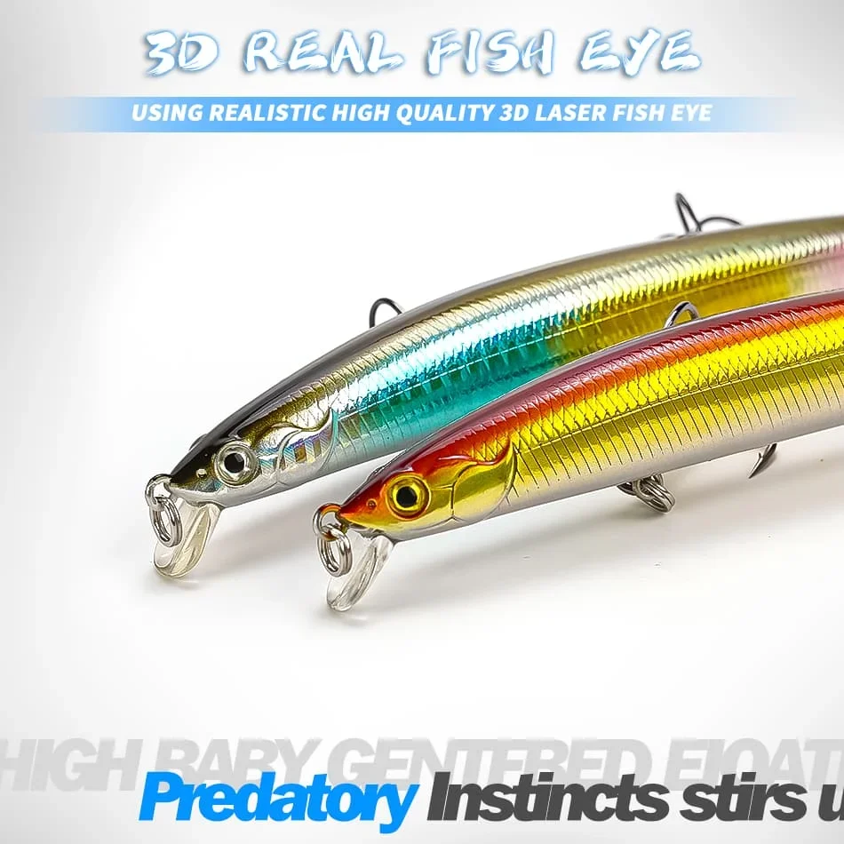 140 мм 23 г Плавающие жесткие рыболовные приманки MOOKZZ Top Minnow высококачественные