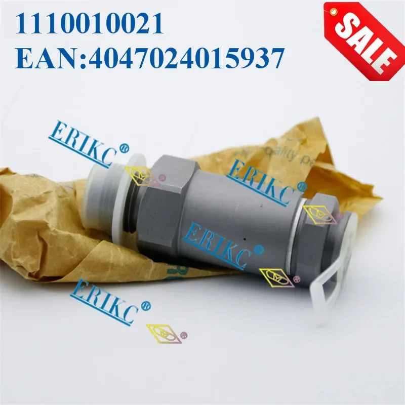 

ERIKC 1 110 010 021 High Quality Fuel CR Pressure Relief Limiting Valve 1110010021 for Injector Pump EAN: 4047024015937