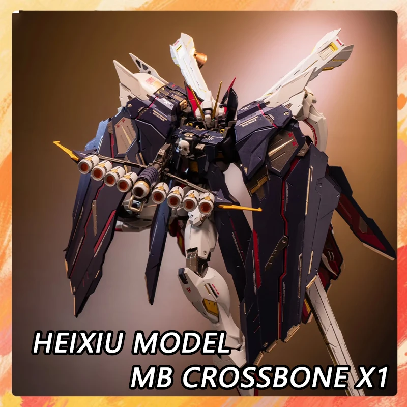 Фото Фигурка REISSUE HEIXIU MODEL KO MB Crossbone X1 FC, аниме-фигурки XM-X1, готовые пластиковые игрушки в масштабе 1/100, подарок на день рождения №1
