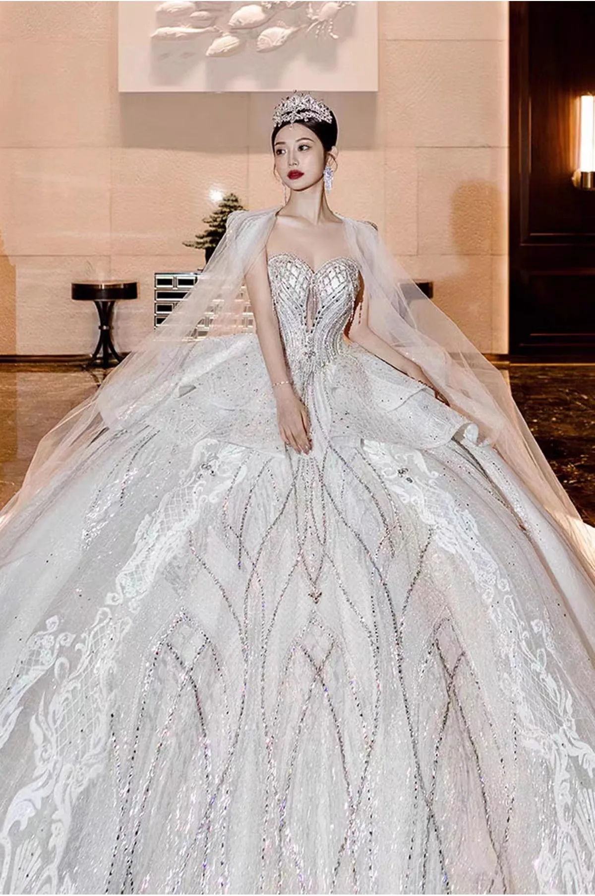 CC Диадемы и короны в стиле барокко женские аксессуары свадебный головной убор