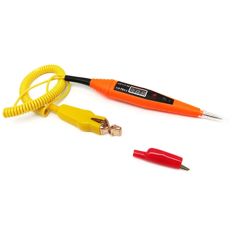 

2.5-32V Voltage Test Pen Digital Display Automotive Circuit Test Pen Power Supply Probe Pen Electrical Diagnostic Tool